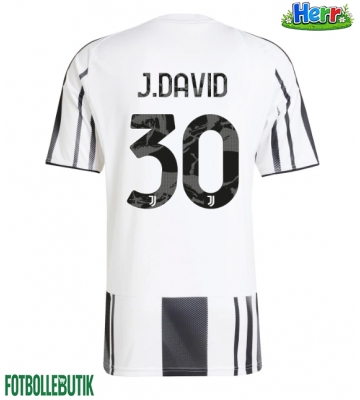 Juventus Jonathan David #30 Hemmatröja 2025-26 Kortärmad